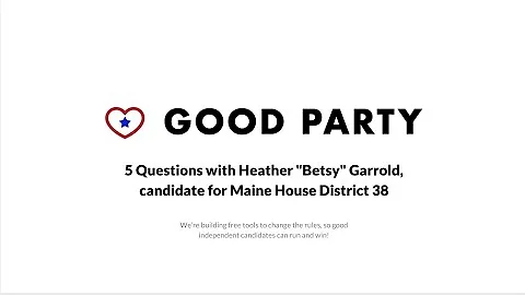 5 Questions with Heather "Betsy" Garrold, Candidat...