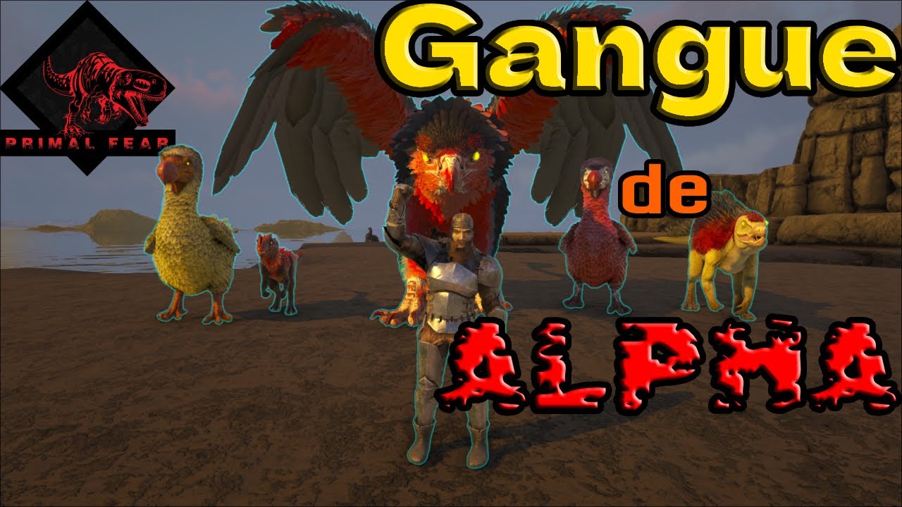 CAÇADA AOS ALPHAS! DOMEI MUITOS HOJE!  | ARK PRIMAL FEAR – EP 4