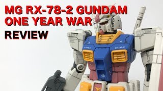MG ジオング、RX-78-2 ガンダムVer. ONE YEAR WAR MG RX-78-2 Gundam Ver. One Year War Review - YouTube