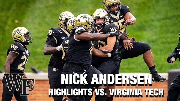 Wake Forest's Nick Andersen Clutch In Big Upset Ov...