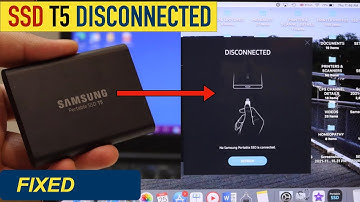 Samsung SSD T5 T7 Disconnected Mac- "Fixed"