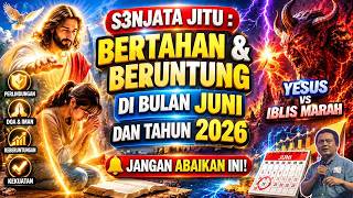 S3NJATA JITU :  BERTAHAN DAN BERUNTUNG DI BULAN JUNI DAN TAHUN INI #daudtony