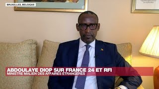 Abdoulaye Diop, chef de la diplomatie du Mali, juge 