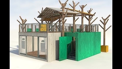 The Treehouse @ Whiteley Shopping Centre: A Shipping Container Structure