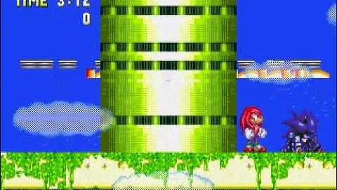 Sonic 3 and Knuckles Debug Mode Fun (Part 1): Knuckles in the Sky