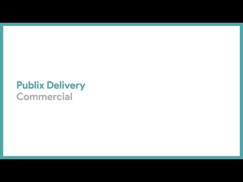 Publix Delivery Commercial