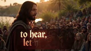 Parable of the Sower (Mark 4:1-20) Kinetic Typography Narration Bible Text Animation Motion Graphics