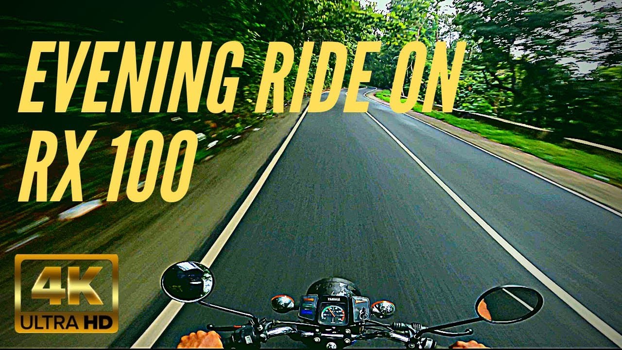 An Evening Ride on RX 100 | My Hometown Kerala | 4K | GoPro Hero9 | Roam n Relax