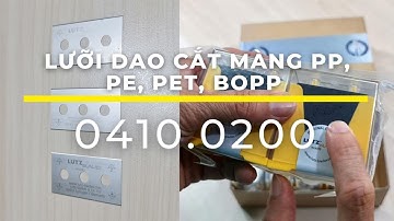 Lưỡi Dao Cắt Màng | 0410.0200 | Lutz Blades