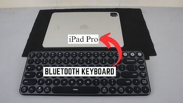 Connect Bluetooth Keyboard to iPad Pro