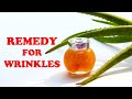 BEST HOME REMEDY FOR WRINKLES | NATURAL REMEDIES FOR WRINKLES AND SAGGING SKIN ON FACE & FOREHEAD