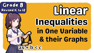 Linear Inequalities 1 Variable & Graphs (3rd) Third Quarter Grade 8 Matatag Revised K-12 TagalogMath