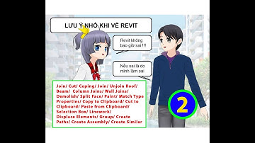 Những lệnh cơ bản trong Revit - PHẦN 2