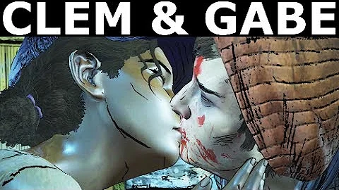 Does Clementine like Gabe?