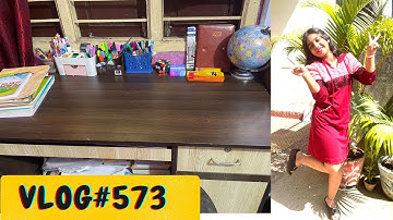 priyanshi Ne  Ki Apni Studytable Organize |Vlog#573 |#babinayoutuber #learnwithpriyanshi