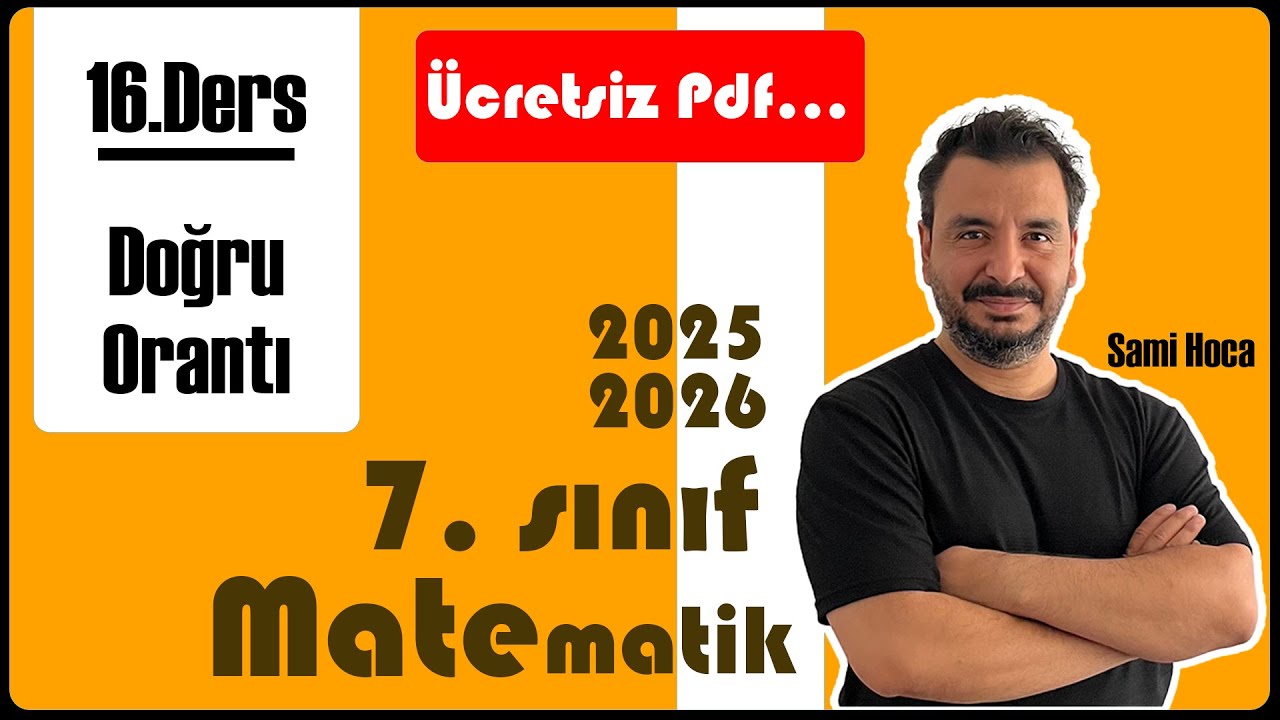 7. Sınıf I Doğru Orantı