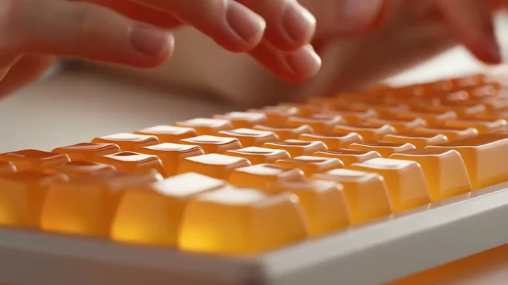 Super Satisfying AI Typing on Unique Keyboards | AI ASMR to relax and fall asleep Keyboard Made of