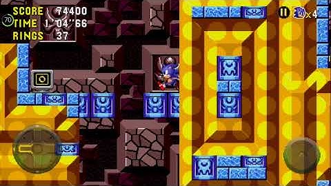 Sonic CD (mobile)- gameplay part 3- Tidal Tempest