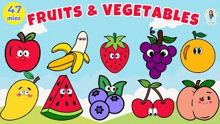 FRUITS VEGETABLE NAME for Toddlers | First Words for Babies | Speech Therapy | English Vocabulary screenshot 5