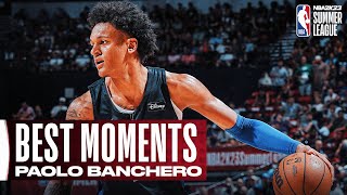 No.1 Pick Paolo Banchero's Best Plays Of The #NBA2k23SummerLeague
