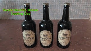 Sweet Newkie Brown Tasting Day Wilko Home Brew Beer Kit Uk Part