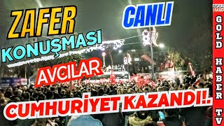 Gold Haber Tv Kanalı Canlı Yayında Avcılarda Chpni̇n Coşkulu Seçim Kazanma Kutlamaları