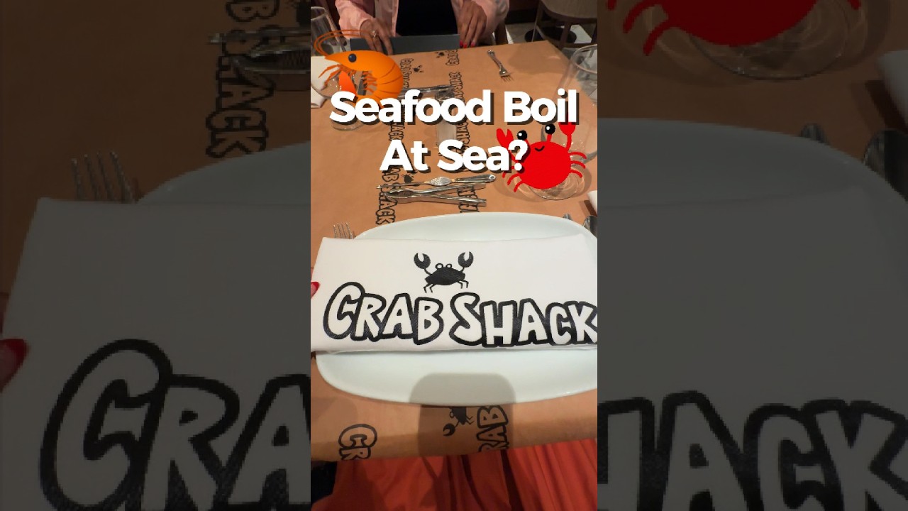 Princess Cruises Has a SECRET Seafood Boil?! 🦀
