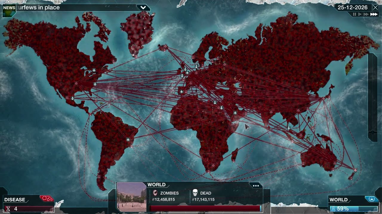 Plague Inc. Necroa Virus Victory