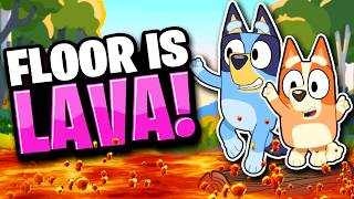 🌋 Bluey Floor is lava 🌋Bluey Freeze Dance | Brain Break for Kids | Dance Songs for Kids | Danny Go