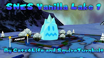 [Ultra Kart 7] SNES Vanilla Lake 1 by SquireTurnbolt and Cats4Life