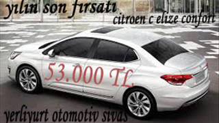 Citroen C Elize Confort 53.000 Tl