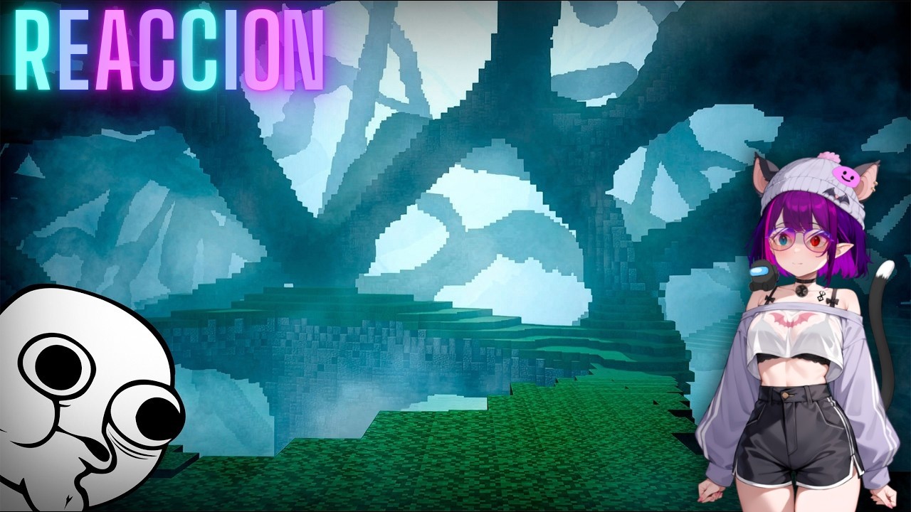 TheMomons reacciona a LuLYeah "Buscando Un Mundo Que No Existe | Minecraft" #vtuber