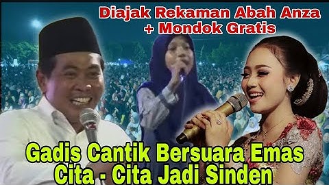 🛑 GADIS CANTIK BERSUARA EMAS LANGSUNG DIAJAK REKAMAN ABAH ANZA - KH ANWAR ZAHID TERBARU 2025