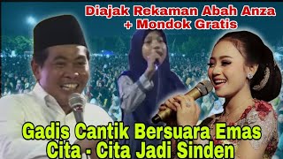 🛑 GADIS CANTIK BERSUARA EMAS LANGSUNG DIAJAK REKAMAN ABAH ANZA - KH ANWAR ZAHID TERBARU 2025