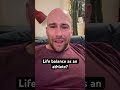 Is there actually life balance as an athlete?
