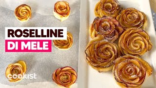 Roselline di mele: un dolce gustoso e bellissimo da vedere!