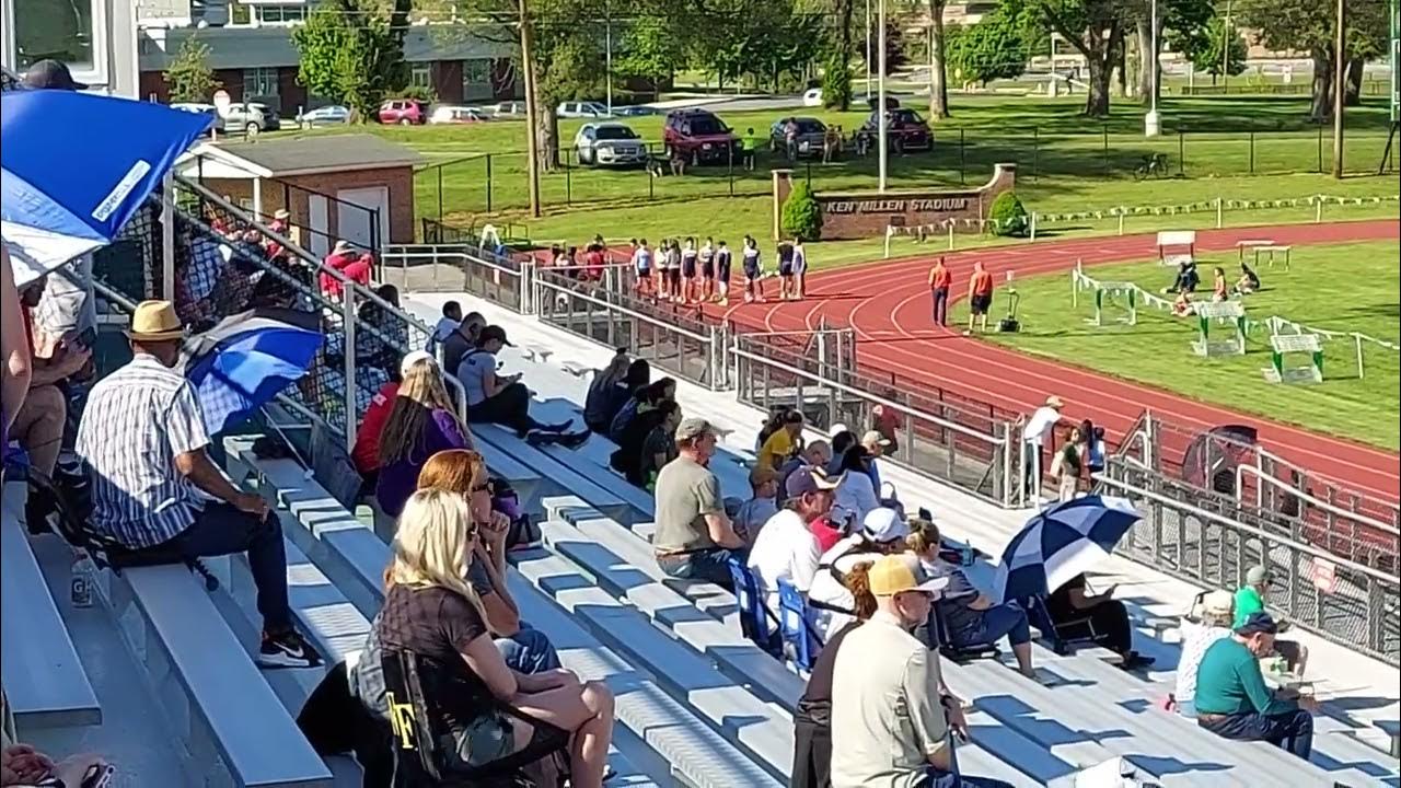 Evan Carlisle Invitational 100M Finals 11.45s YouTube
