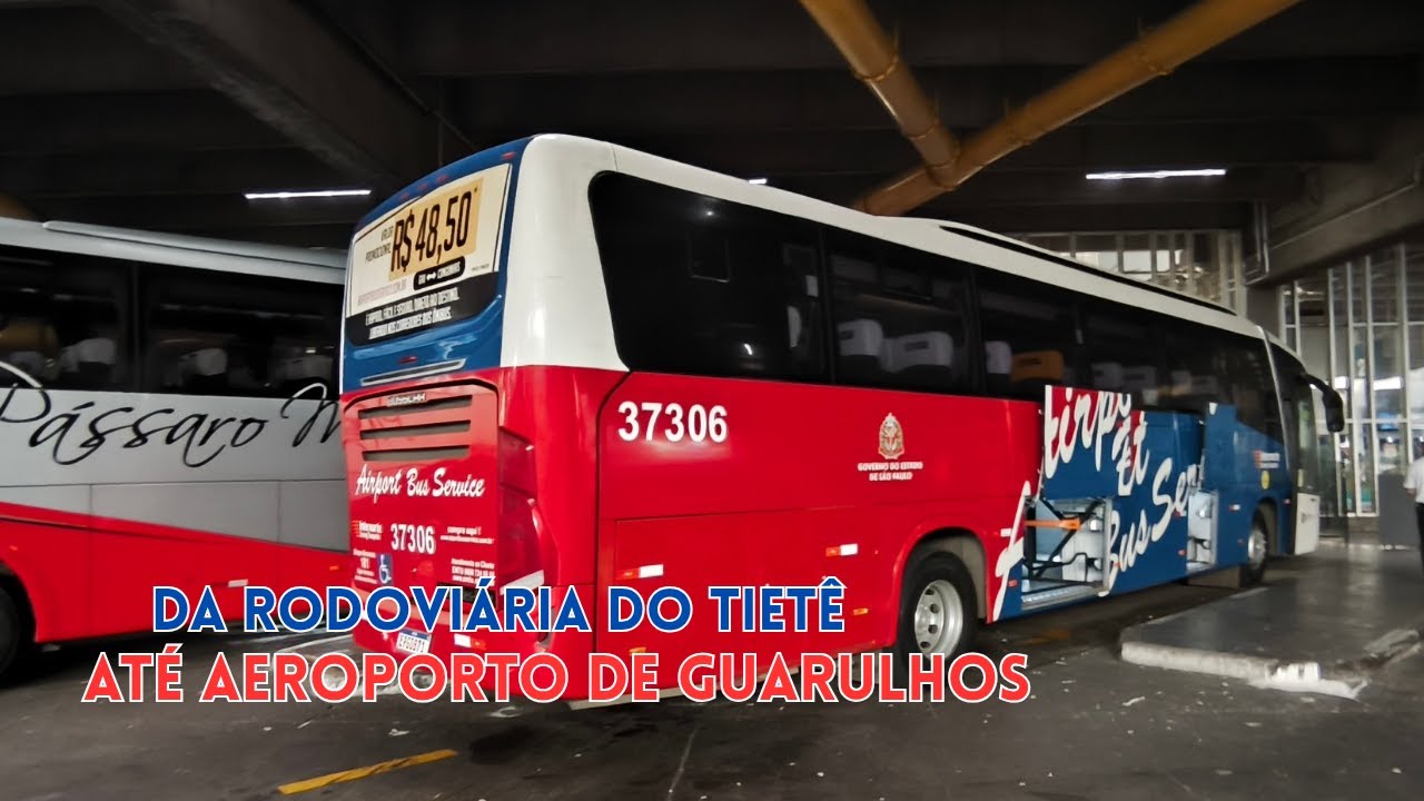 POV: Do Tietê Até o Aeroporto de Guarulhos. Carro 37.306 Airpot Bus #onibus