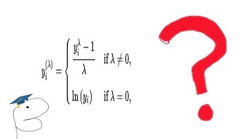 Box Cox transformation formula in regression analysis