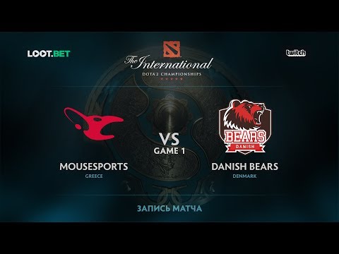 Danish Bears vs mousesports, Game 1, The International 2017 EU Qualifier