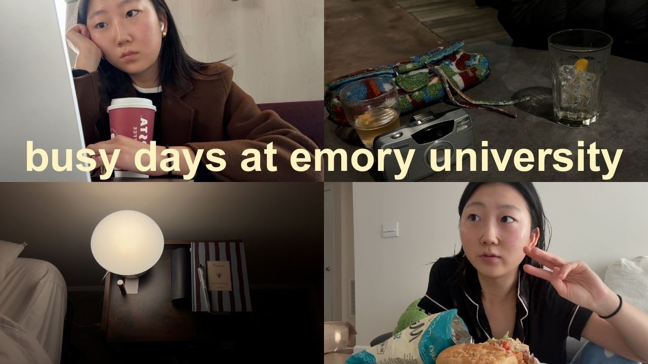 days in my life at emory university l how i study, midterms ...
