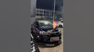 Toyota Vios Modified Full Exhaust Engine #respect  #vios  #shorts  #toyota