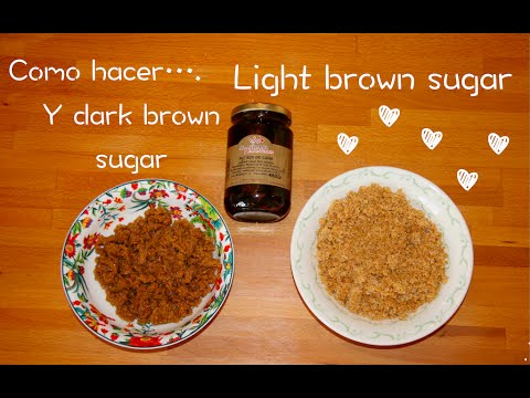 como hacer light brown sugar y dark brown sugar casero dark brown to light brown sugar