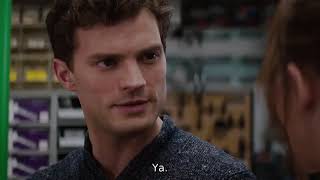 Fifty Shades of Grey HD - Mr. Grey first flirting Anna steel HD sub indo