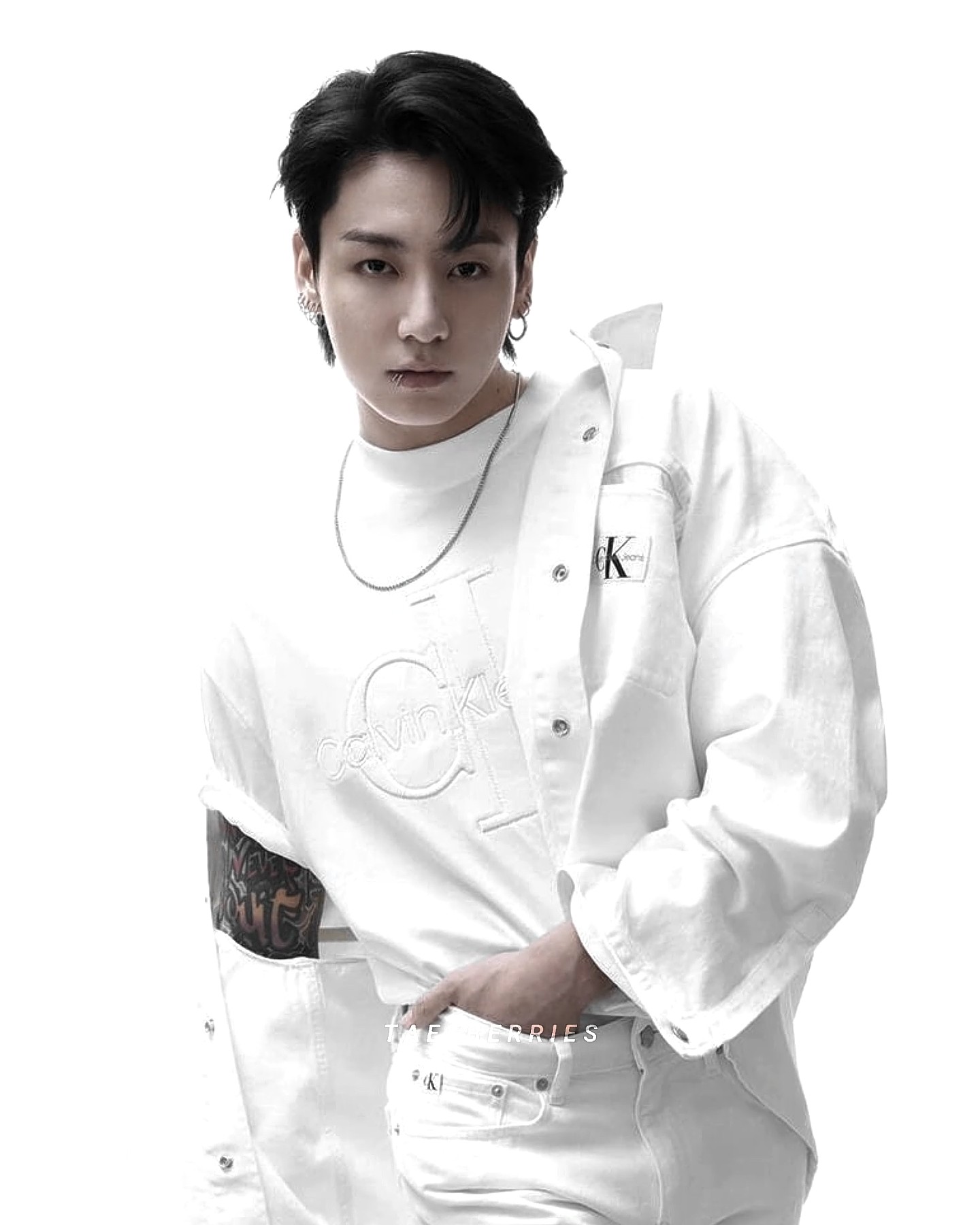   Jungkook ブラトップ ホワイト jungkook for calvin klein always hits harder - YouTube