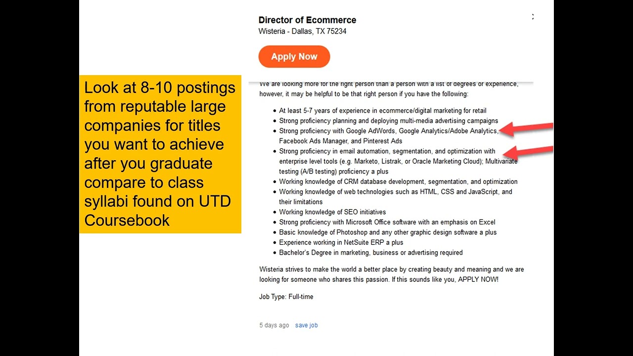 UT Dallas JSOM MS Marketing Careers and Outcomes - YouTube