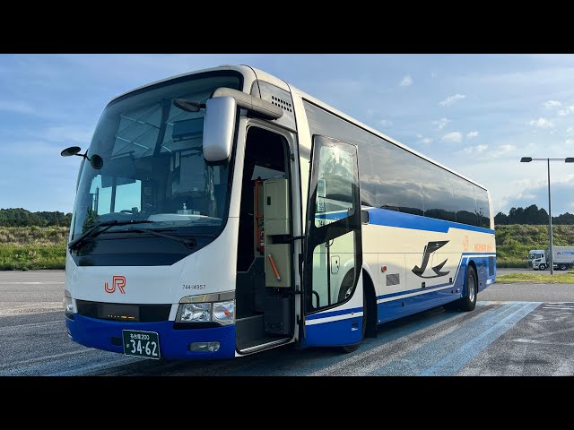 作業用・睡眠用BGM】JR東海バス 三菱ふそうエアロエース(QRG-MS96VP