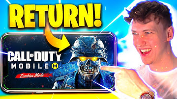 COD Mobile Zombies Coming Back & BETTER Than EVER!