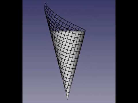 Geodesics on a Cone.
