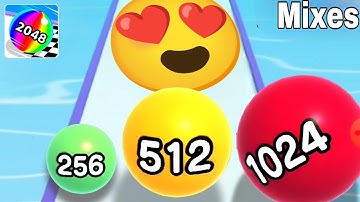 Ball Run 2048 - Juice Run - Marble Run - Slice it all - Perfect Climb - Stair Run - Bullet Rush....